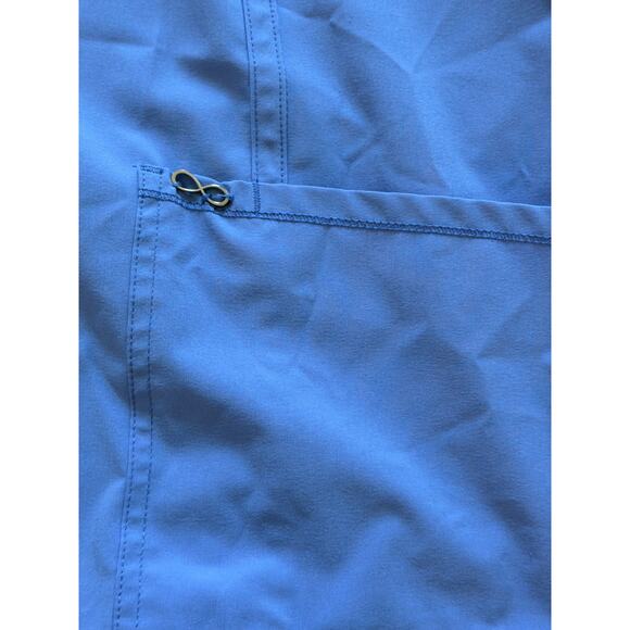 EUC Cherokee Infinity scrub set light blue sz XL nurses doctors medical attire - Picture 4 of 8